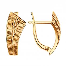 Золотые серьги МАГНАТ МА 011737 МА 011737 фото